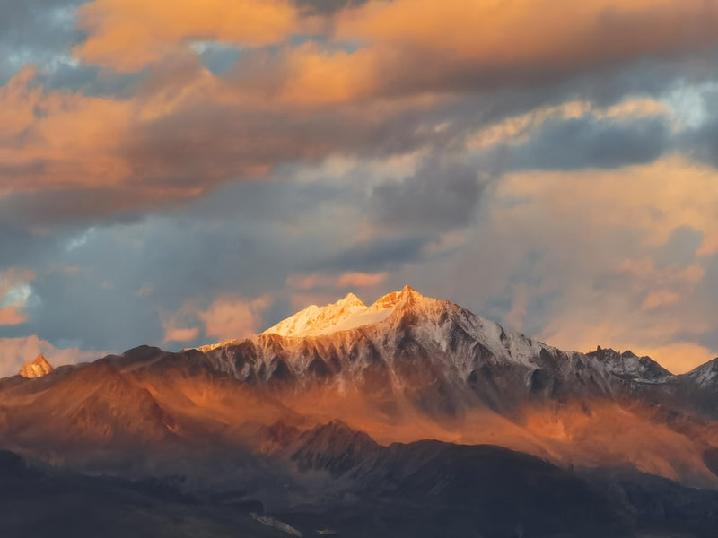 My Prayer Carried by the Icy Peaks
