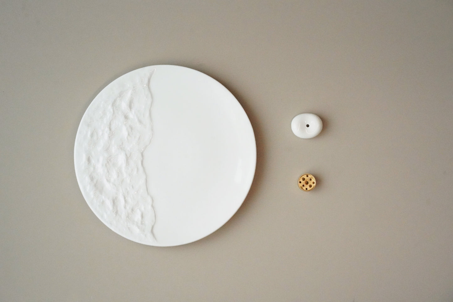 Minimalist Ceramic Incense Holder